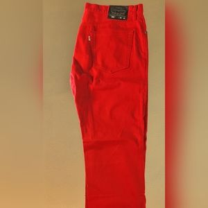 Men's Levi's 541 Athletic Fit Red Jeans 36x32